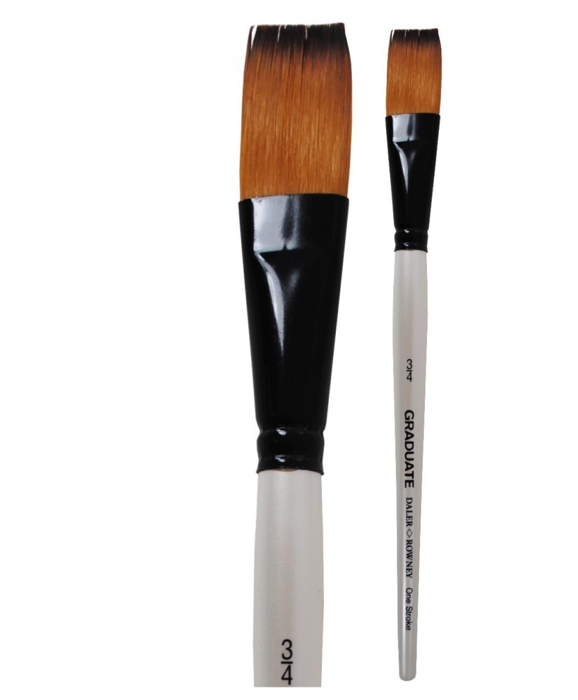 C&R: Pincel Un trazo N° 3/4" Mango corto Graduate – DALER ROWNEY C&R: Pincel Un trazo N° 3/4" Mango corto Graduate – DALER ROWNEY