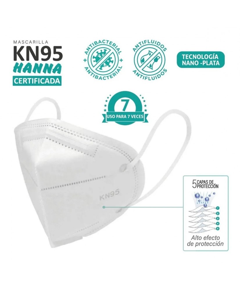 C&R: Mascarilla N95 Hanna C&R: Mascarilla N95 Hanna