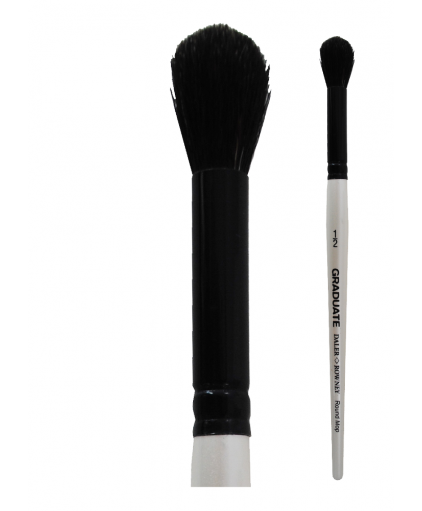 C&R: Pincel Mopa N° 1/2 Mango corto Graduate – DALER ROWNEY