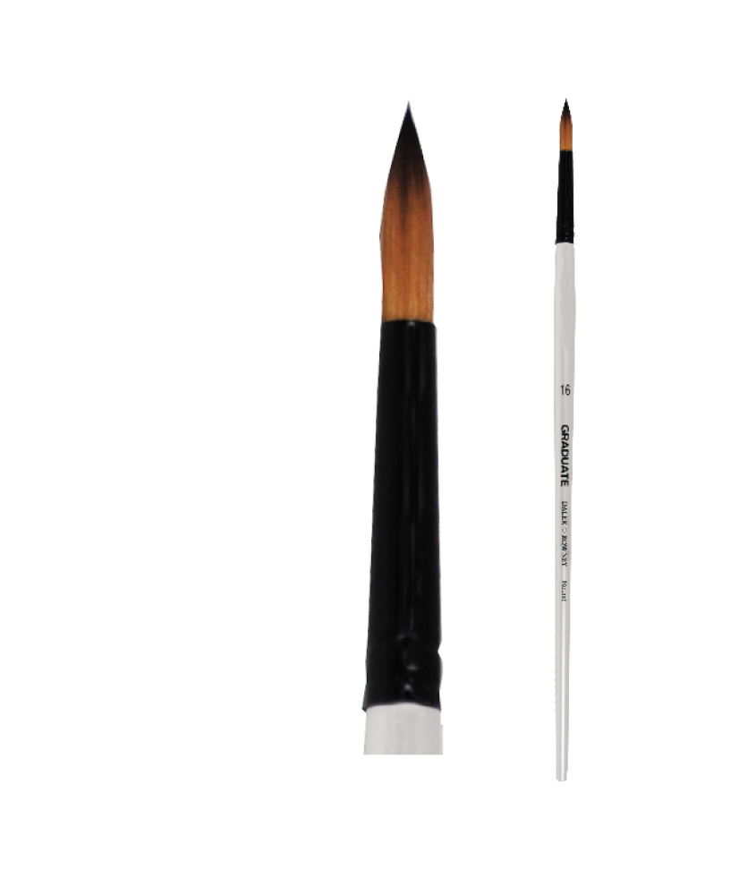 C&R: Pincel Redondo N° 16 Mango largo Graduate – DALER ROWNEY C&R: Pincel Redondo N° 16 Mango largo Graduate – DALER ROWNEY