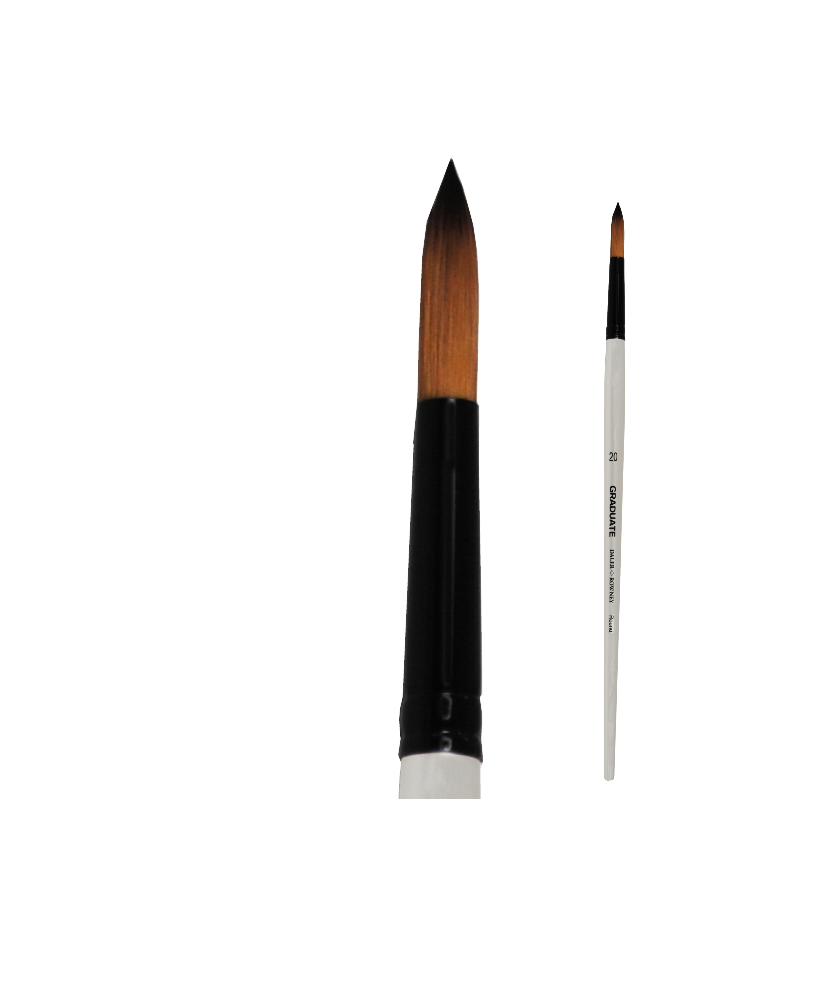 C&R: Pincel Redondo N° 20 Mango largo Graduate – DALER ROWNEY C&R: Pincel Redondo N° 20 Mango largo Graduate – DALER ROWNEY