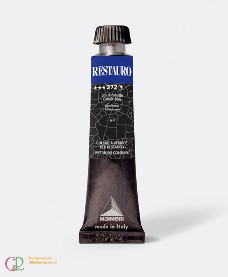 C&R: Restauro 372 - Cobalt Blue 20ml Colores al barniz Maimeri