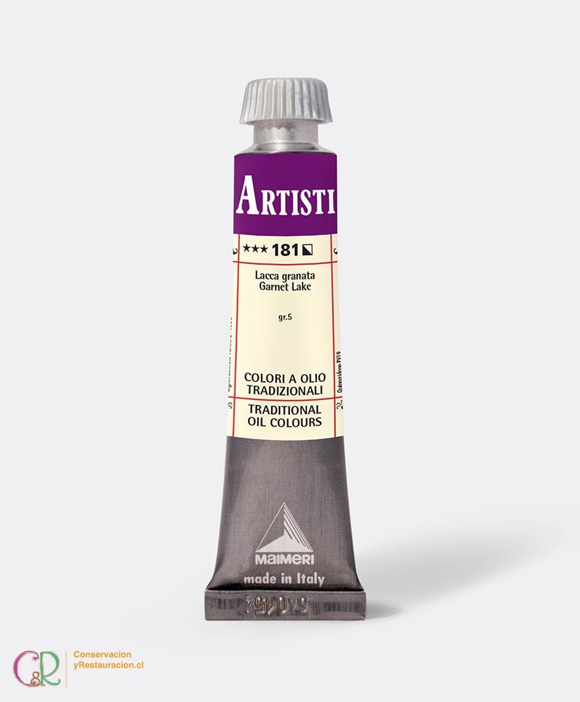 C&R: Óleo 181 - Garnet Lake 20ml- Artisti Maimeri C&R: Óleo 181 - Garnet Lake 20ml- Artisti Maimeri
