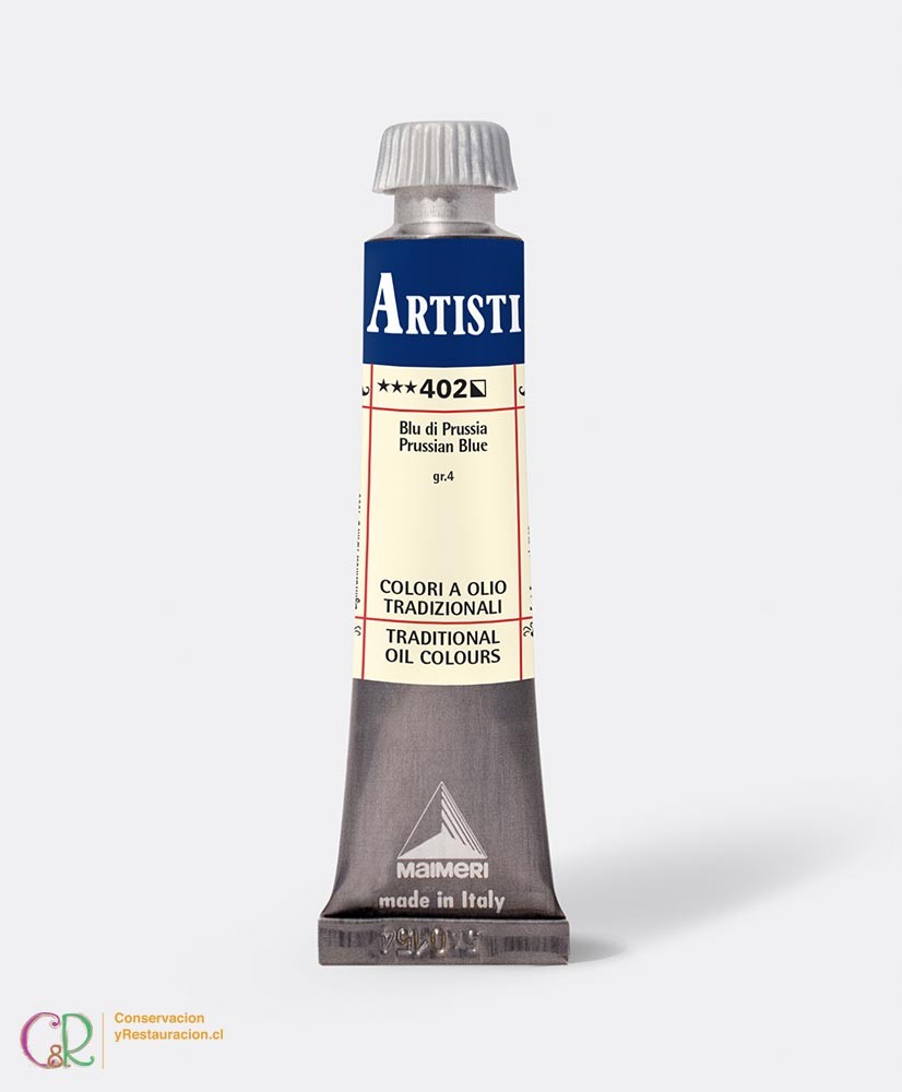 C&R: Óleo 402 - Prussian Blue 20ml- Artisti Maimeri C&R: Óleo 402 - Prussian Blue 20ml- Artisti Maimeri