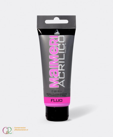 C&R: Acrílico 215 - Fluorescent Pink 75ml Maimeri