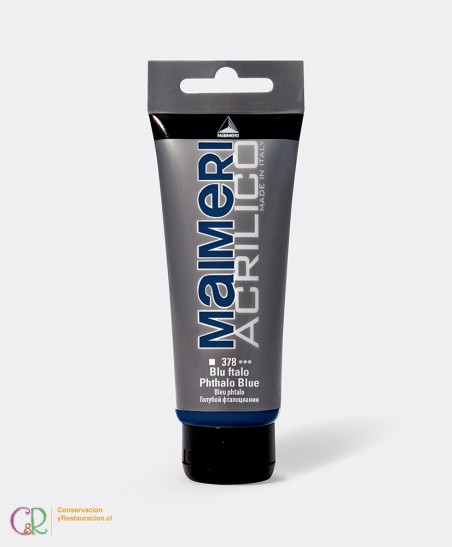 C&R: Acrílico 378 - Phthalo Blue 75ml Maimeri