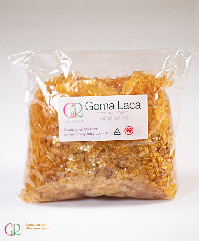 Goma laca descerada 250 g