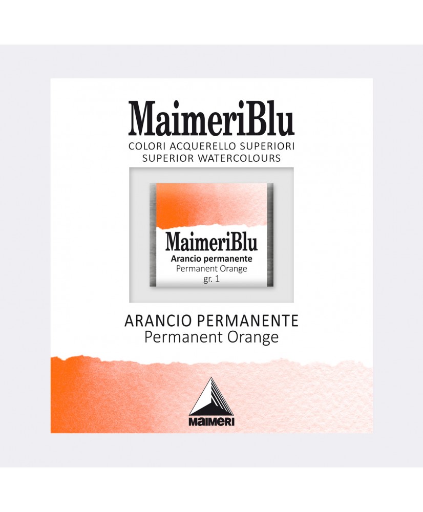 C&R: 062 - Permanent Orange Acuarela Maimeri Blu 1.5ml