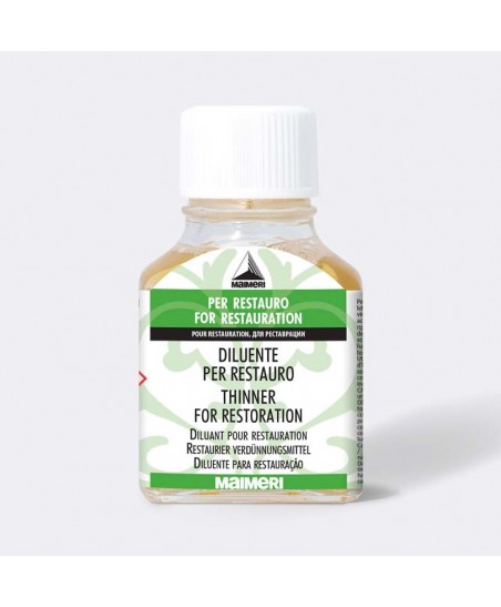 Diluyente para restauración / Maimeri Thinner for restoration 75ml Maimeri