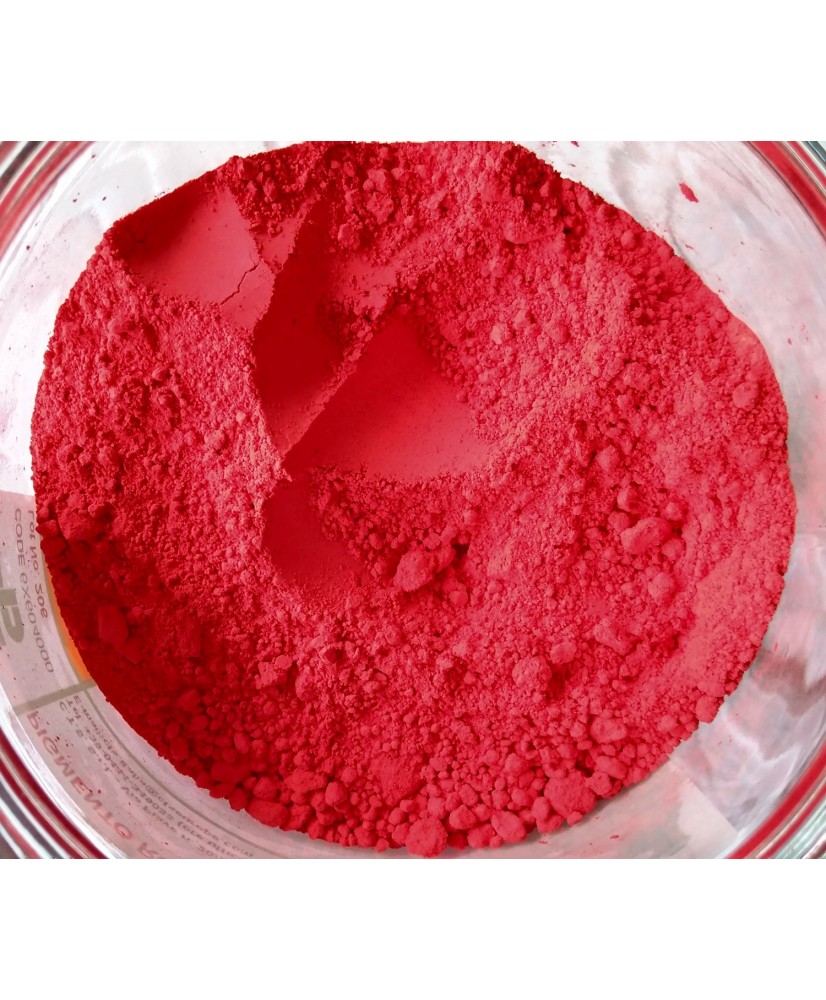 Pigmento rojo cinabro 10gr. Pigmento rojo cinabro 10gr.