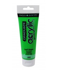 C&R: Acrílico Leaf Green (355) 120ml Graduate Daler-Rowney