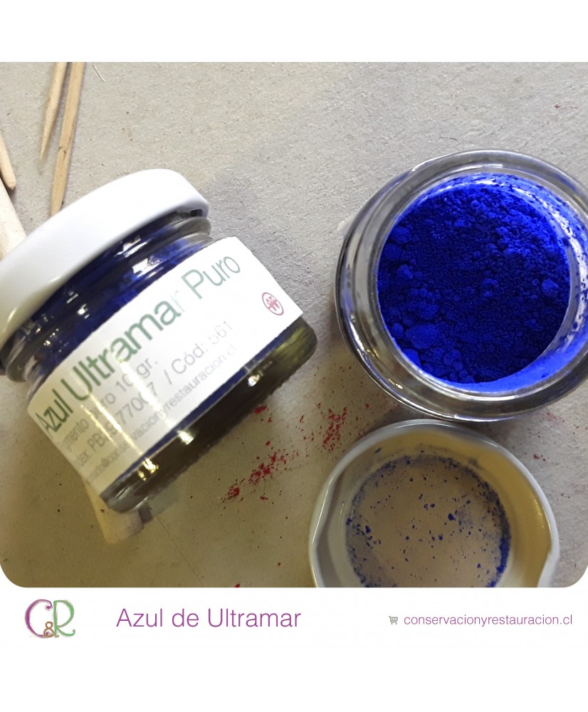 C&R: 10gr. Pig azul de ultramar Cód.: 561 C&R: 10gr. Pig azul de ultramar Cód.: 561