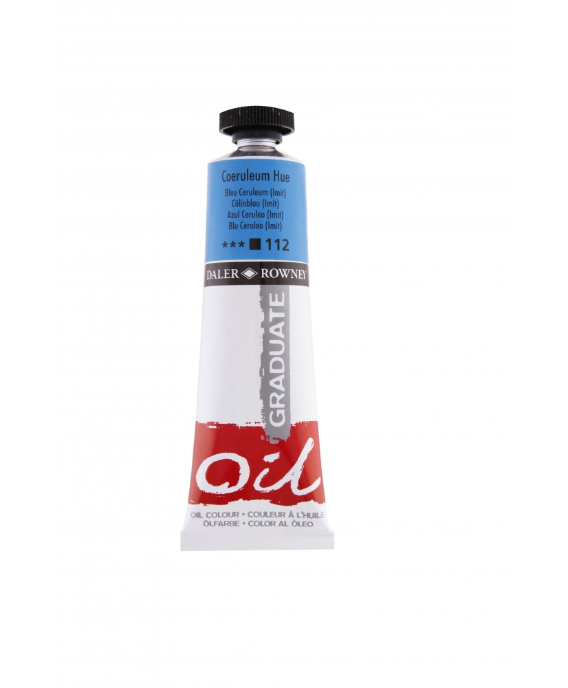 C&R: Óleo Coeruleum Hue (112) 38ml Graduate Daler-Rowney C&R: Óleo Coeruleum Hue (112) 38ml Graduate Daler-Rowney