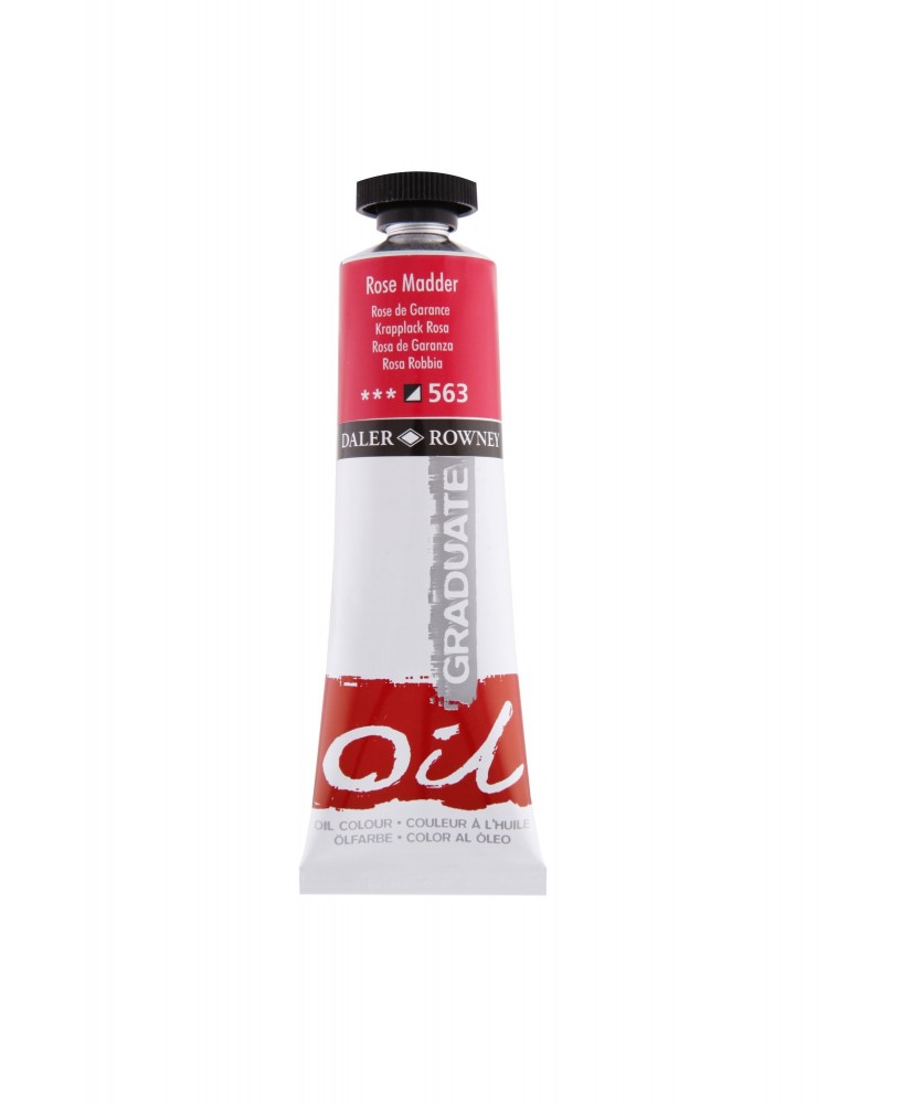 C&R: Óleo Rose Madder (563) 38ml Graduate Daler-Rowney C&R: Óleo Rose Madder (563) 38ml Graduate Daler-Rowney