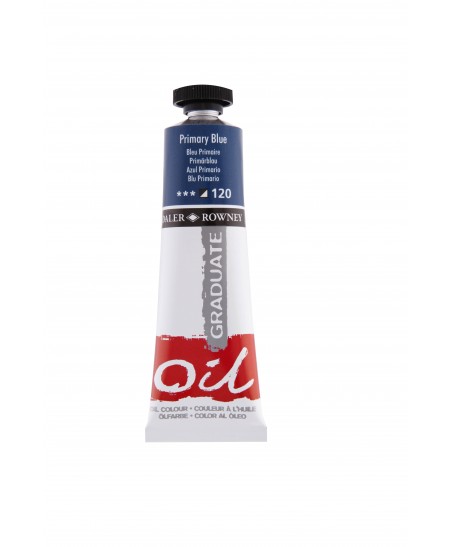 C&R: Óleo Primary Blue (120) 38ml Graduate Daler-Rowney