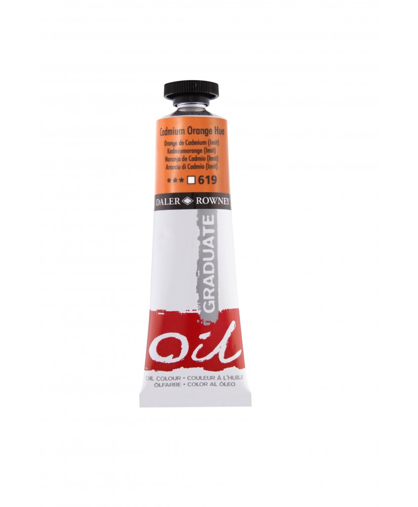 C&R: Óleo Cadmiun Orange Hue (619) 38ml Graduate Daler-Rowney C&R: Óleo Cadmiun Orange Hue (619) 38ml Graduate Daler-Rowney