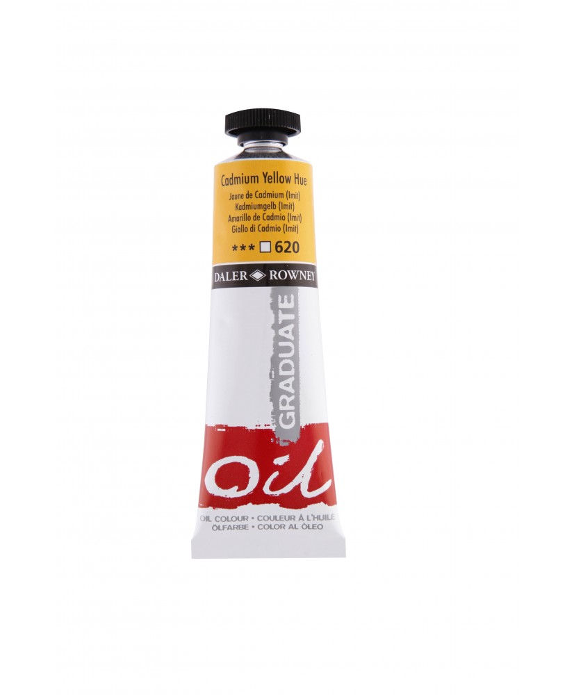 C&R: Óleo Cadmiun Yellow Hue (620) 38ml Graduate Daler-Rowney C&R: Óleo Cadmiun Yellow Hue (620) 38ml Graduate Daler-Rowney